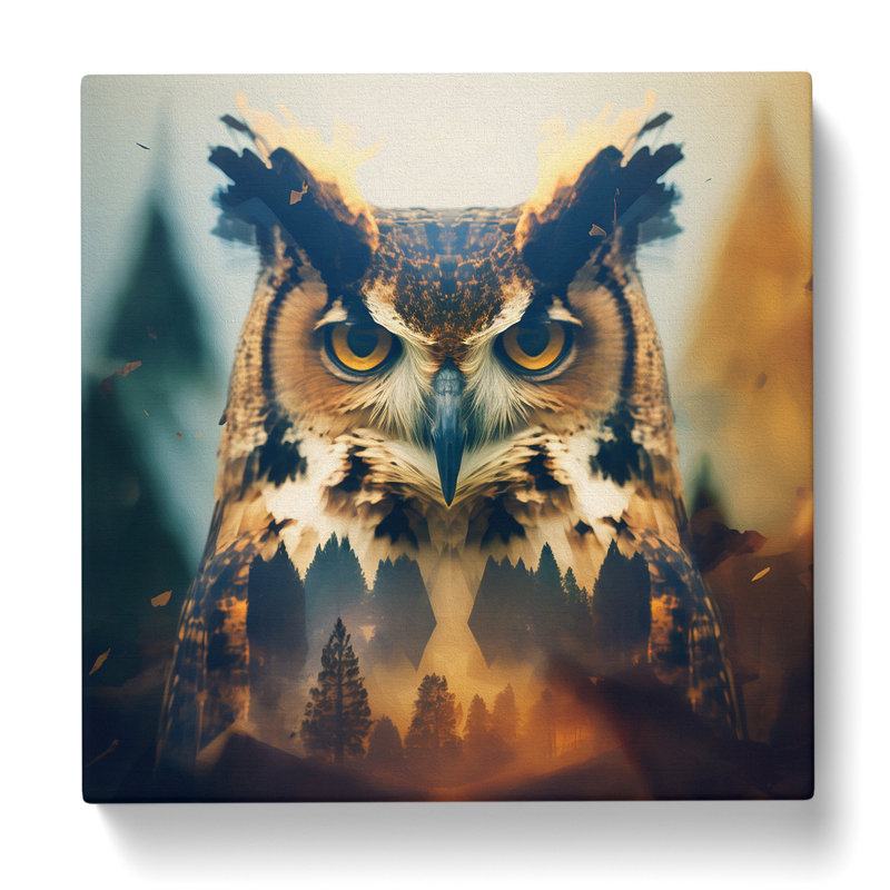 Modern Wall Art - Wrapped Canvas, 35cm H x 35cm W x 3cm D