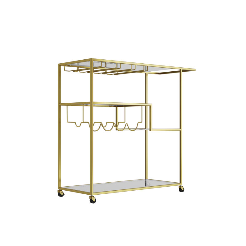 Porter Metal Bar Cart