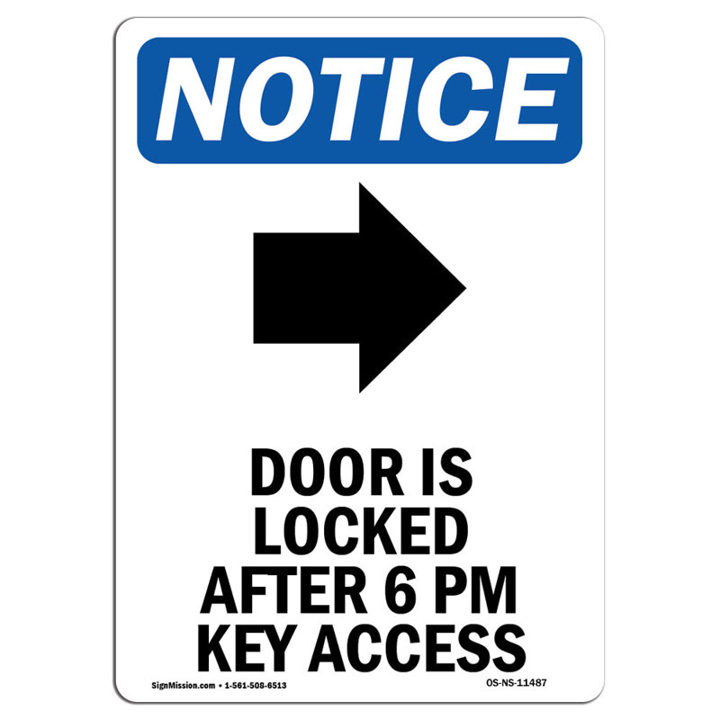 Heavy Duty Sign