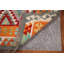 Tapis géométrique en laine Kilim