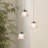 Atkin 3 - Light Glass Cluster Pendant