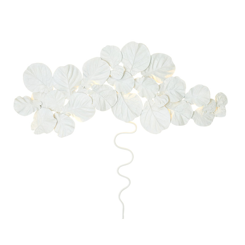 Fiddle 18 - Light Design Wall Light, Chalk White