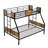 Twin-over-full Metal Bunk Bed