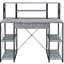 Bureau avec tablettes ouvertes et huche-1274728607
