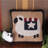 Multi Wool Hooked Reversible Throw Pillow