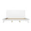 Lit plateforme en bois massif-107195461