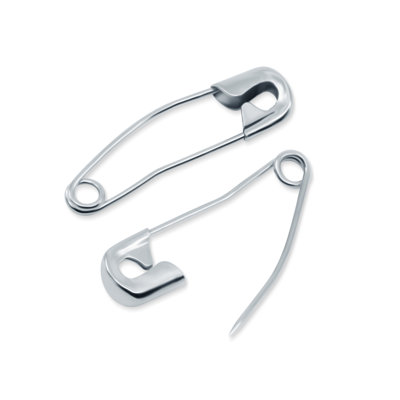 Épingles de sûreté courbées 1-1 / 16 po avec boîte de rangement réutilisable Dritz, 300 unités