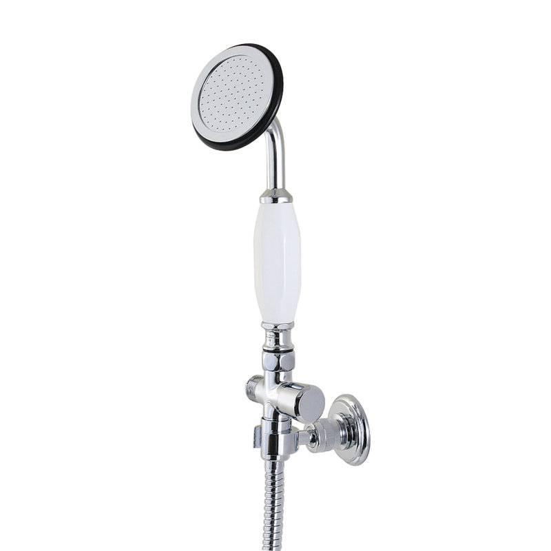Kingston Brass Vintage Hand Shower Kit, Polished Chrome