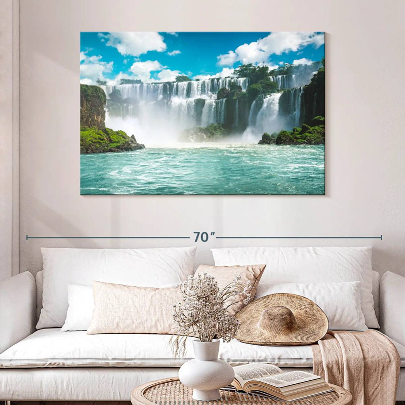 Chutes d'Iguazu d'Alvord, H 32 po x l 48 po