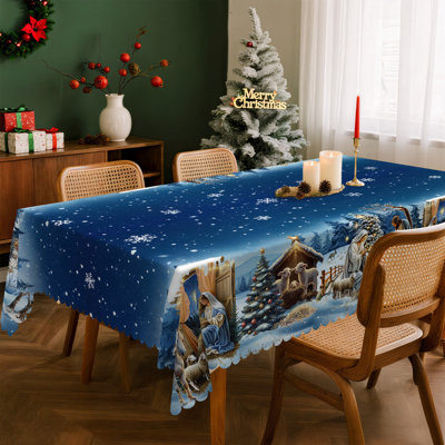 Nappe en polyester lavable à la machine
