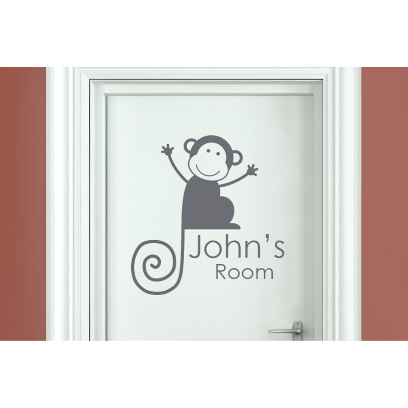 Animals Wall Decal, Grey