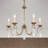 Fabio Candle Style Traditional Chandelier with Crystal Accents-1484132595