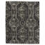 Lakota Wool Oriental Area Rug in Black/Gray-1116036253