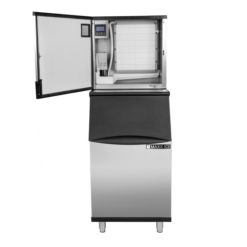 Maxx Ice 360 Lb. Daily Production Cube Ice Freestanding Ice Maker