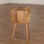 Emme 45cm W Solid Wood Bedside Table
