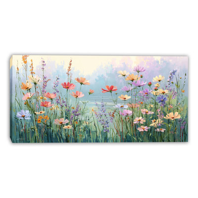 Art mural sur toile sauvage "Wild Meadow"