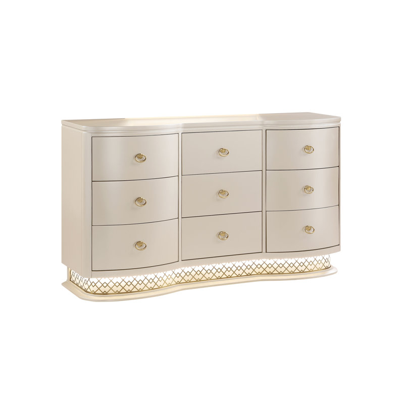 Commode 9 tiroirs Flora