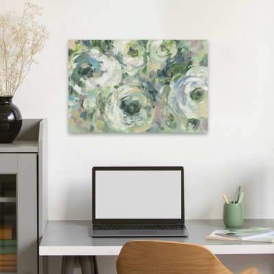 Florals Flowers - Lavender Peonies Light Crop