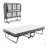 Folding Bed With Mattress, Sportable Foldable Bed With Storage Cover, Srollaway Bed For Adults With Memory Foam Mattress And Metal Frame, Scot Size Guest Bed On Wheels,75 X 45 Inch-1977650402