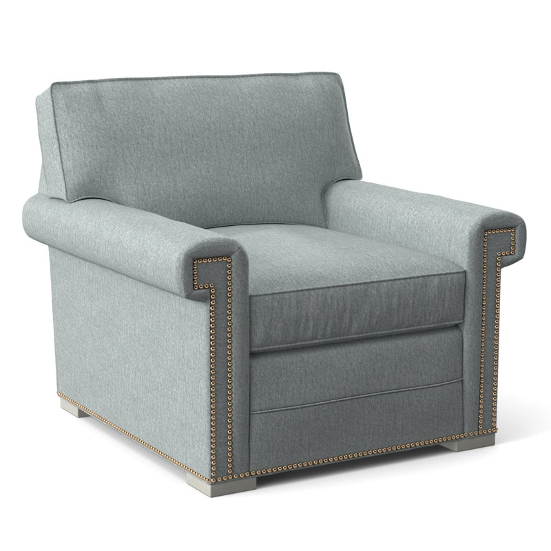 Fauteuil 36 po Davidson, Oui, Brume Ian, Gris tourterelle