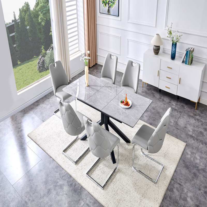 Table de salle à manger rectangulaire Modern