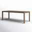 Brittant 82'' Wood Outdoor Dining Table