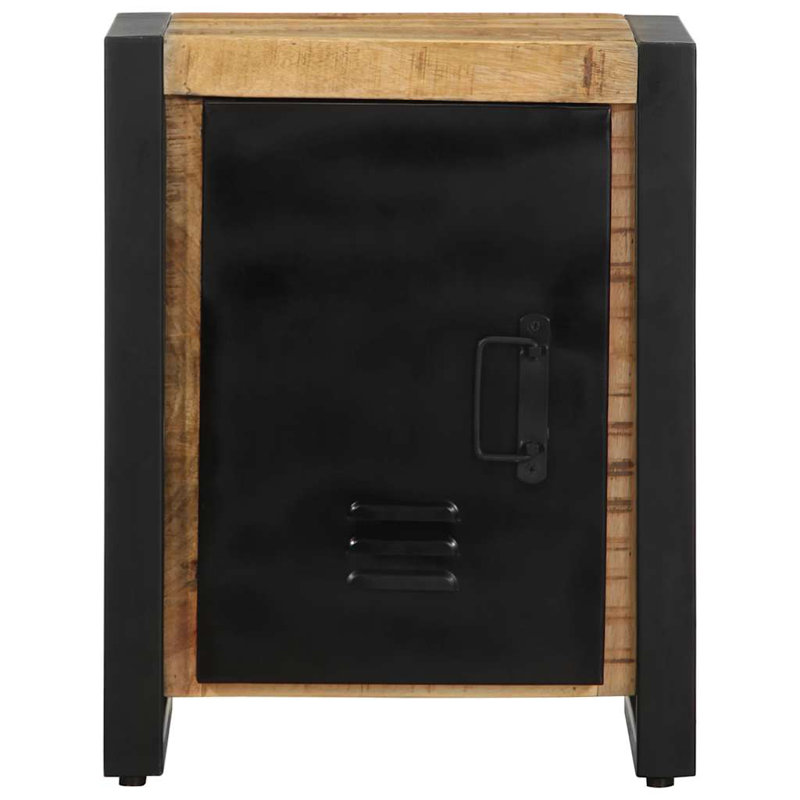 Amaly 40 cm W Iron Bedside Table