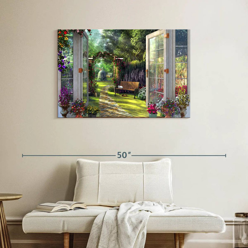 Senne Home Garden View, H 26 po x l 39 po