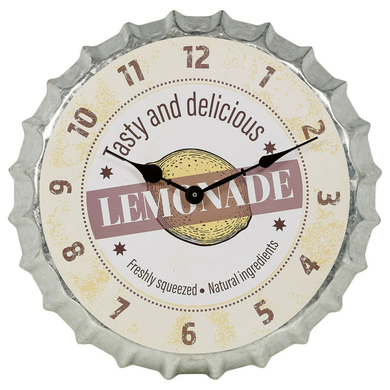 Pascale Metal Wall Clock