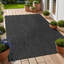 Tapis intérieur / extérieur gris foncé Broadwater-1794817091