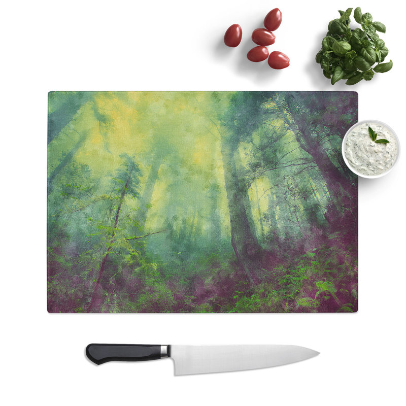 Forest Vol.8 Chopping Board, 0.4cm H x 28.5cm W x 39cm L