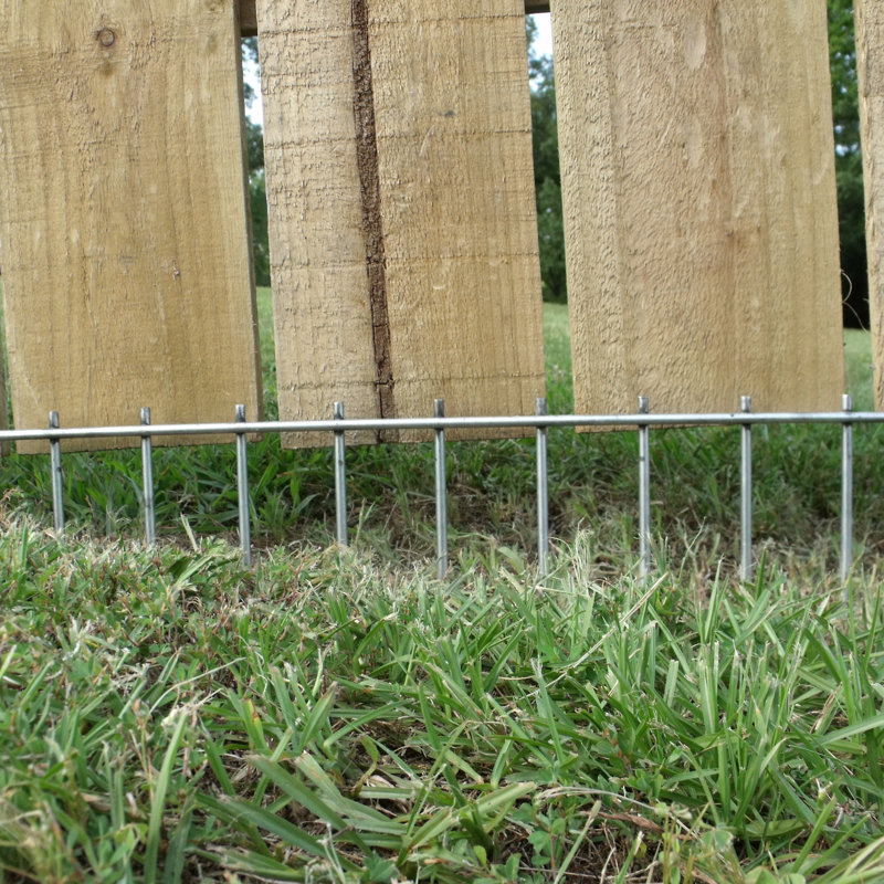 Galvanized Steel Large Animal Barrier Fence Panels Set