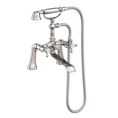 Chesterfield Deck Mount Exposed Tub & Hand Shower Set