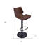 Tabouret pivotant de 21 po-793454745