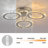 Lulyana LED Semi Flush Mount
