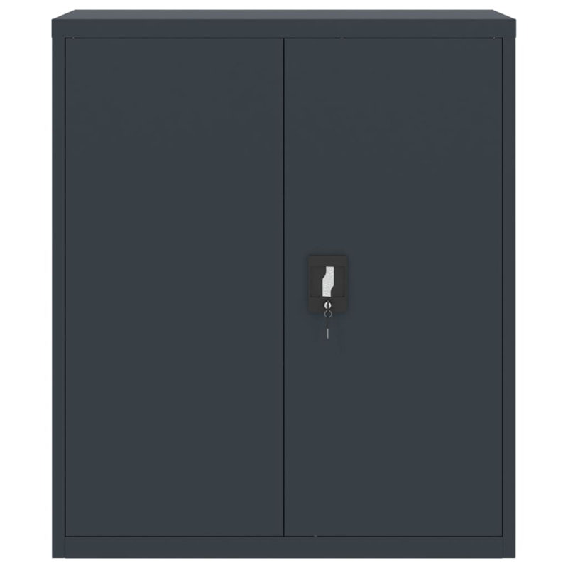 Marielos File Cabinet 90x40x105 cm Steel, Anthracite