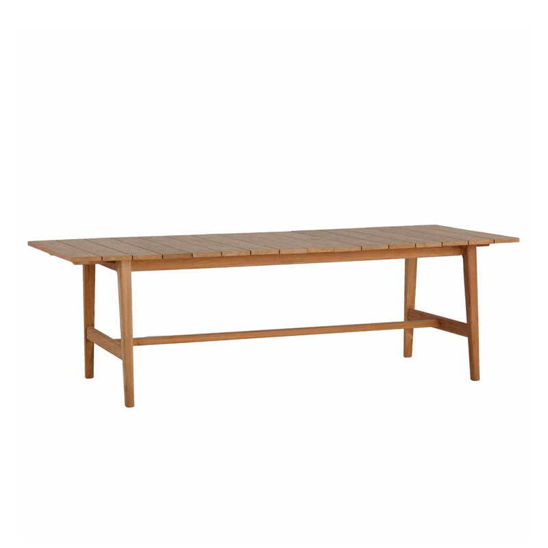 Coast Teak Extension Table - Natural Teak, Natural Teak