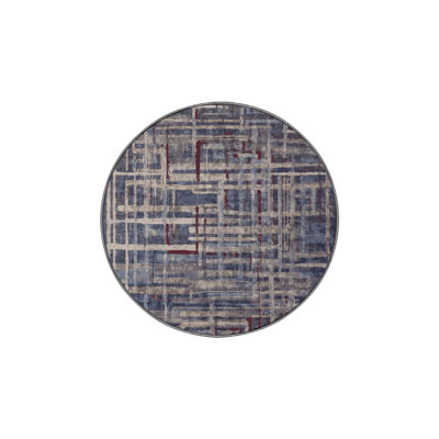 Machine Washable Gray Area Rug