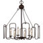 Lustre 6 lumières Mid-Century Curve-451391529