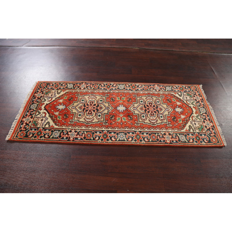 Tapis oriental en laine fait à la main Heriz Serapi 3 x 6