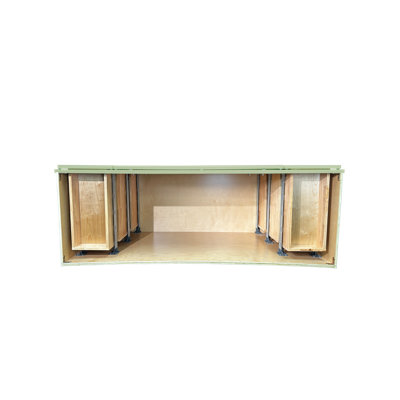 Armoire de base standard en bois contreplaqué prêt à assembler H 34,5 po x l 60 po x P 22 po L&C Cabinetry
