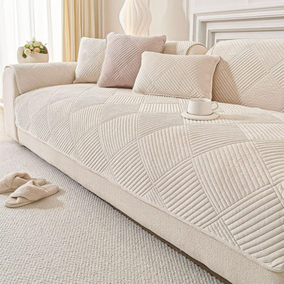 Box Cushion and T-Cushion Sofa Slipcover