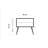 Modern Nightstand with Wooden Legs, Scandinavian Design, 23.6 x 24.0 x 15.7 Inches | 100% Melamine Coated Particle Board, UV Digital Printing | Multiple Shelves, Wall-Mountable, Stylish Additional Storage Solution