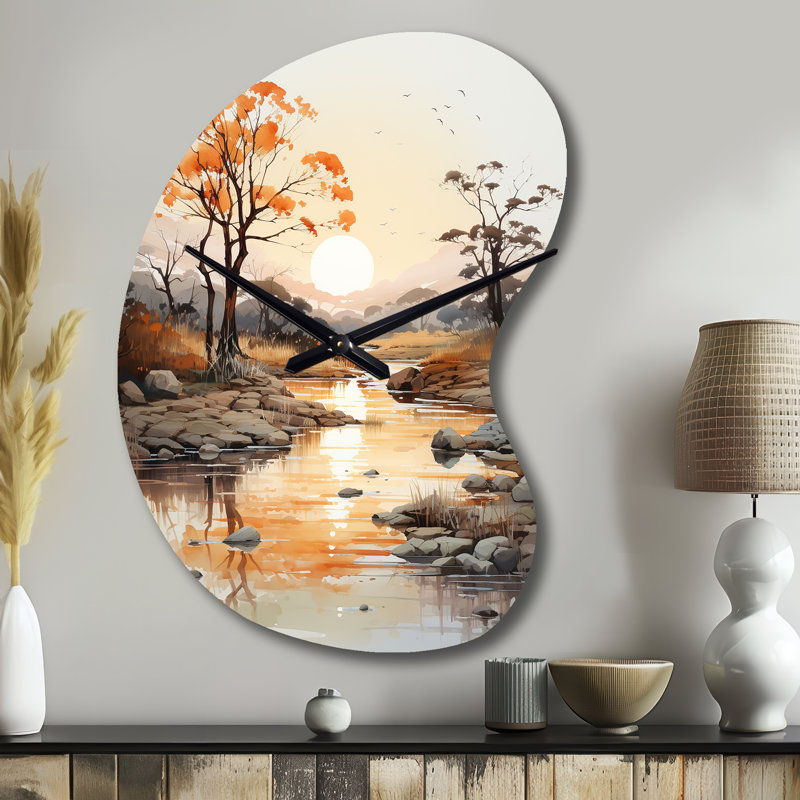 Horloge murale Afrique, Grand