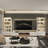 172”w Tv Stand Entertainment Center With Fireplace-1308886324