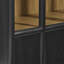 Vitrine en bois massif et verre Eich
