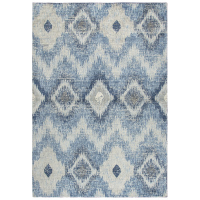 Nieto Wool Ikat Indoor Rug