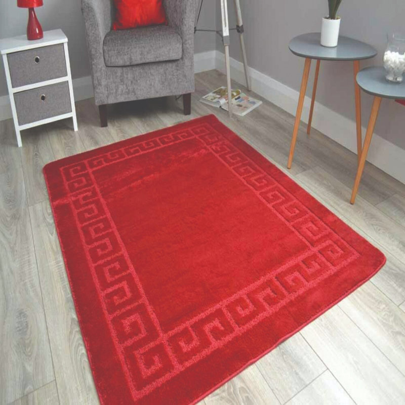 Buerkle Solid Colour Area Rug, Rectangle 120 x 150cm