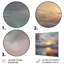 Coucher de soleil sur le lac - Reproduction d'art mural coucher de soleil-817063380-817063377