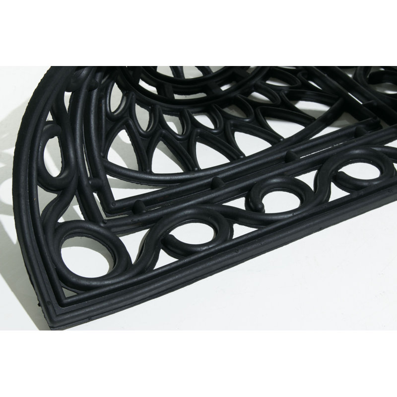 Needville Non-Slip Outdoor Doormat, 18" H x 30" W
